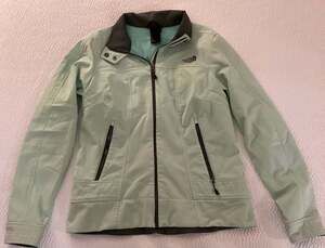 The North Face Women's Storm Collar Softshell Jacket Mint Green Size M